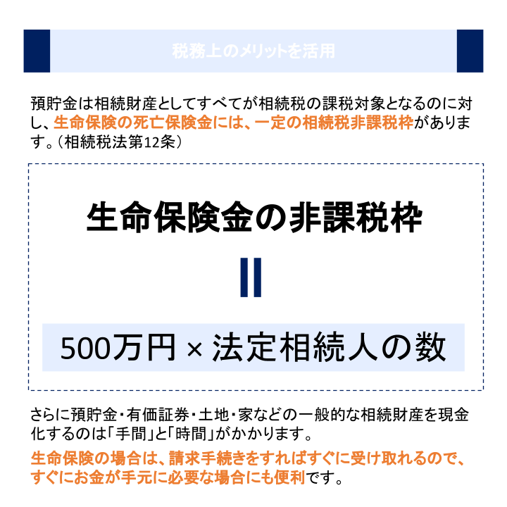 税務上のメリットを活用