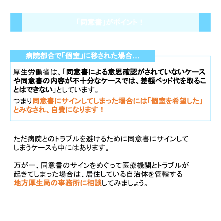 「同意書」がポイント！